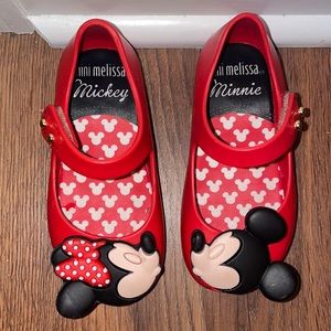 Toddler Mickey & Minnie shoes.